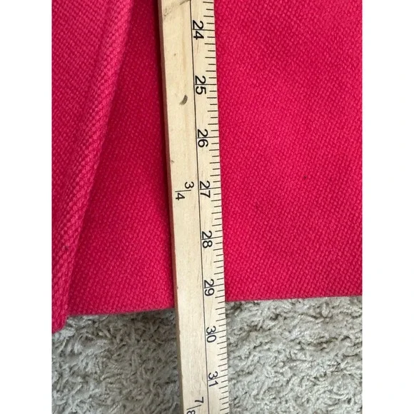 J. Crew Women's Hot Pink Wool Coat With Large Buttons Pleated Back Size 4‎ READ - Picture 5 of 10